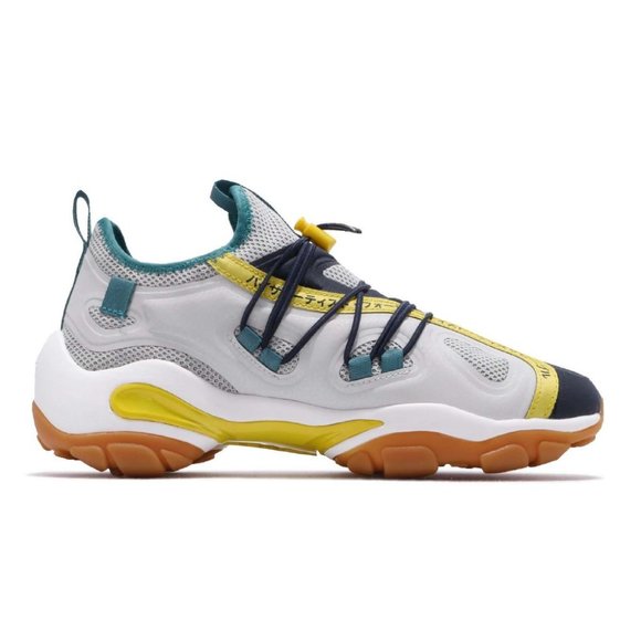 Reebok Mens DMX Series 2000 Navy Running Shoes Sneakers - Picture 2 of 5